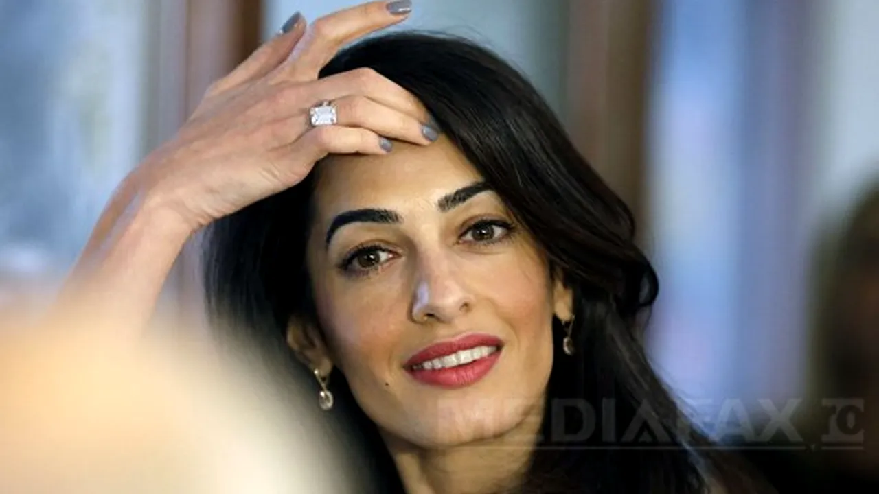 Avocata Amal Clooney, desemnată cea mai influentă femeie din Londra