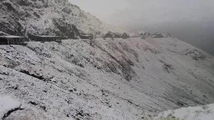 Restricţii de circulaţie pe DN 1A, din cauza zăpezii | FOTO, VIDEO