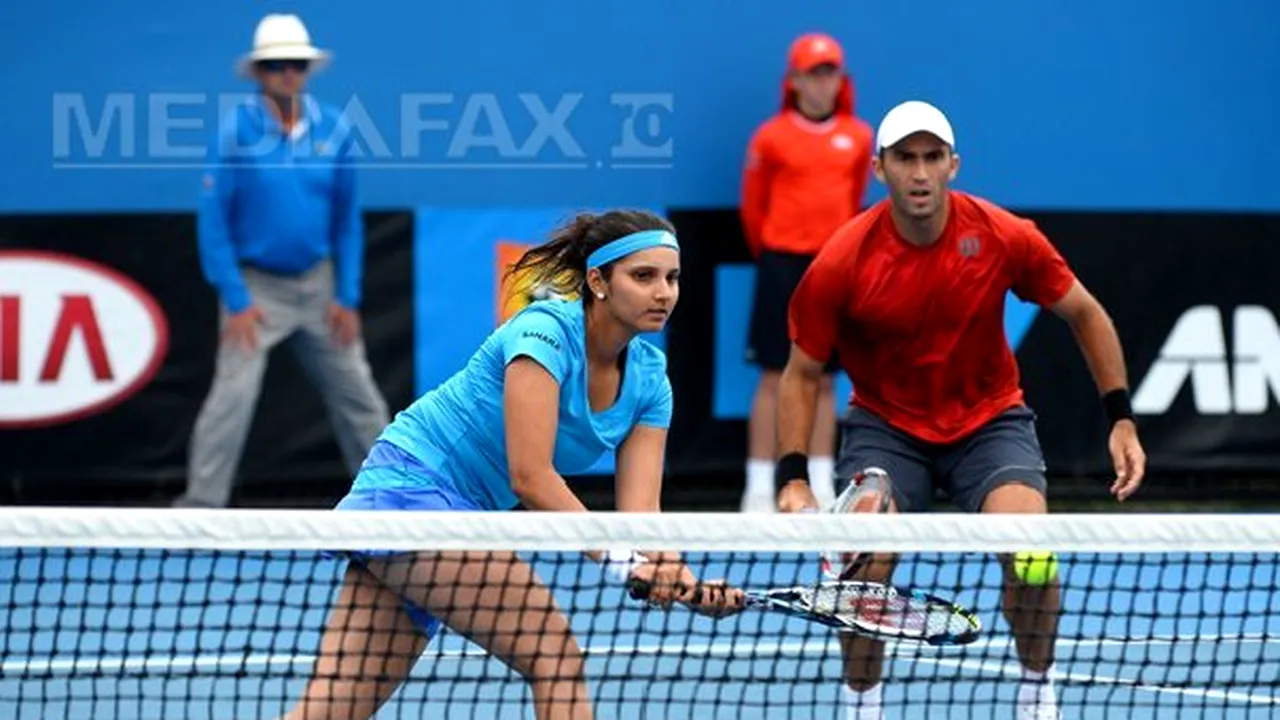 Perechea Tecău/Mirza s-a calificat în semifinale la Australian Open
