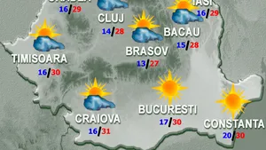 Prognoza meteo: Cum va fi vremea în weekend, la munte şi la mare