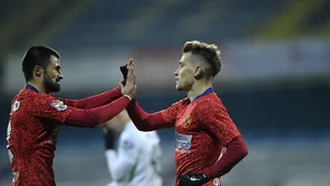 Bătuţi de ai lor. FCSB trece pe primul loc în Liga 1 după victoria de la Mediaş, cu ajutorul jucătorilor transferaţi de la Gaz Metan