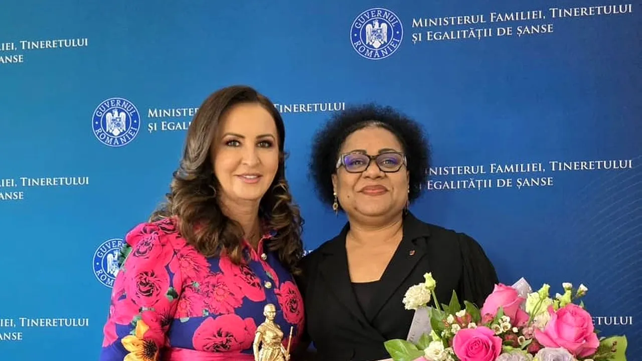 Ministra Afacerilor Sociale din Republica Benin, născută în România, se întâlneşte cu Natalia Intotero
