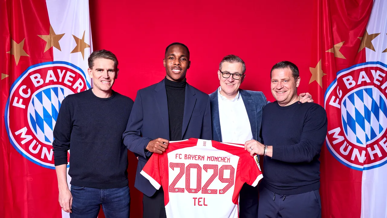 Mathys Tel, de la Bayern Munchen, şi-a prelungit contractul până în 2029