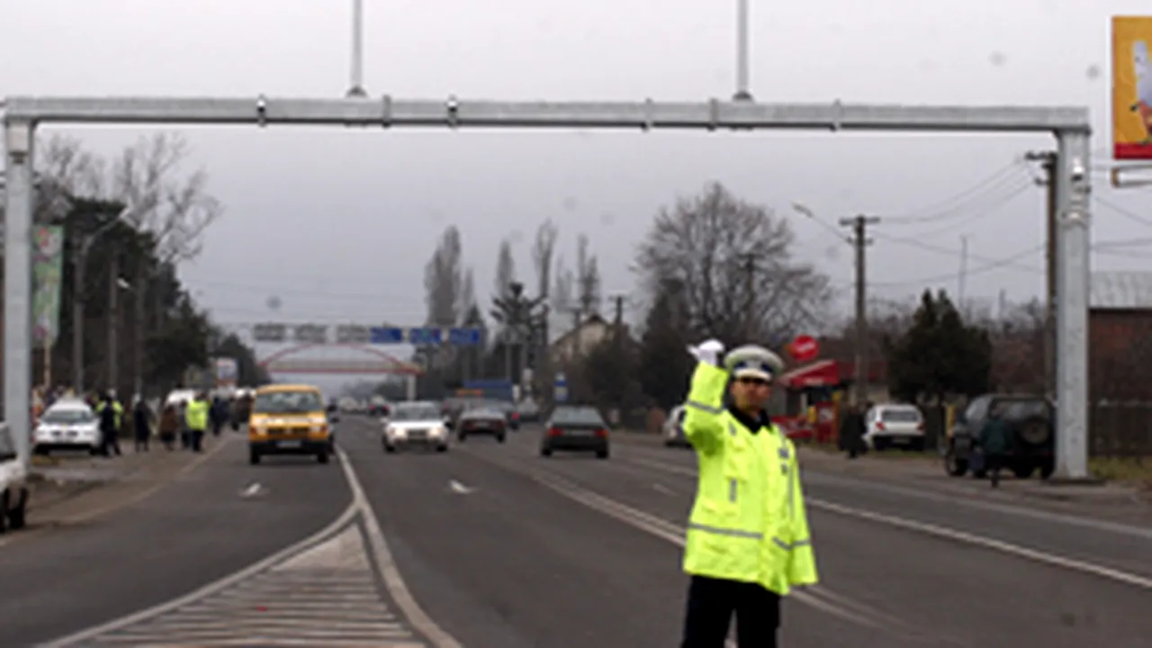 Traficul rutier pe DN 1, între Cluj şi Bihor, oprit vineri pentru trei ore