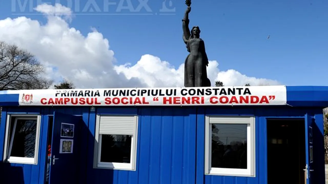 Radu Mazăre a anunţat că au început lucrările la un cartier de containere destinat persoanelor sărace