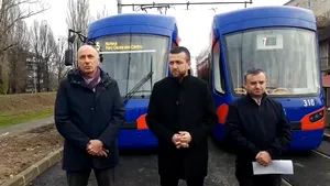 Premieră în România. Oradea are prima linie de tramvai din România, construită după 1990 pe un amplasament nou
