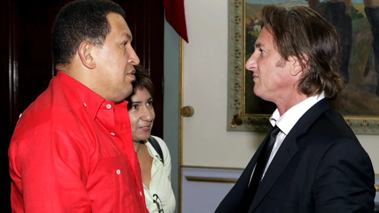 Sean Penn vrea să facă un film în Venezuela