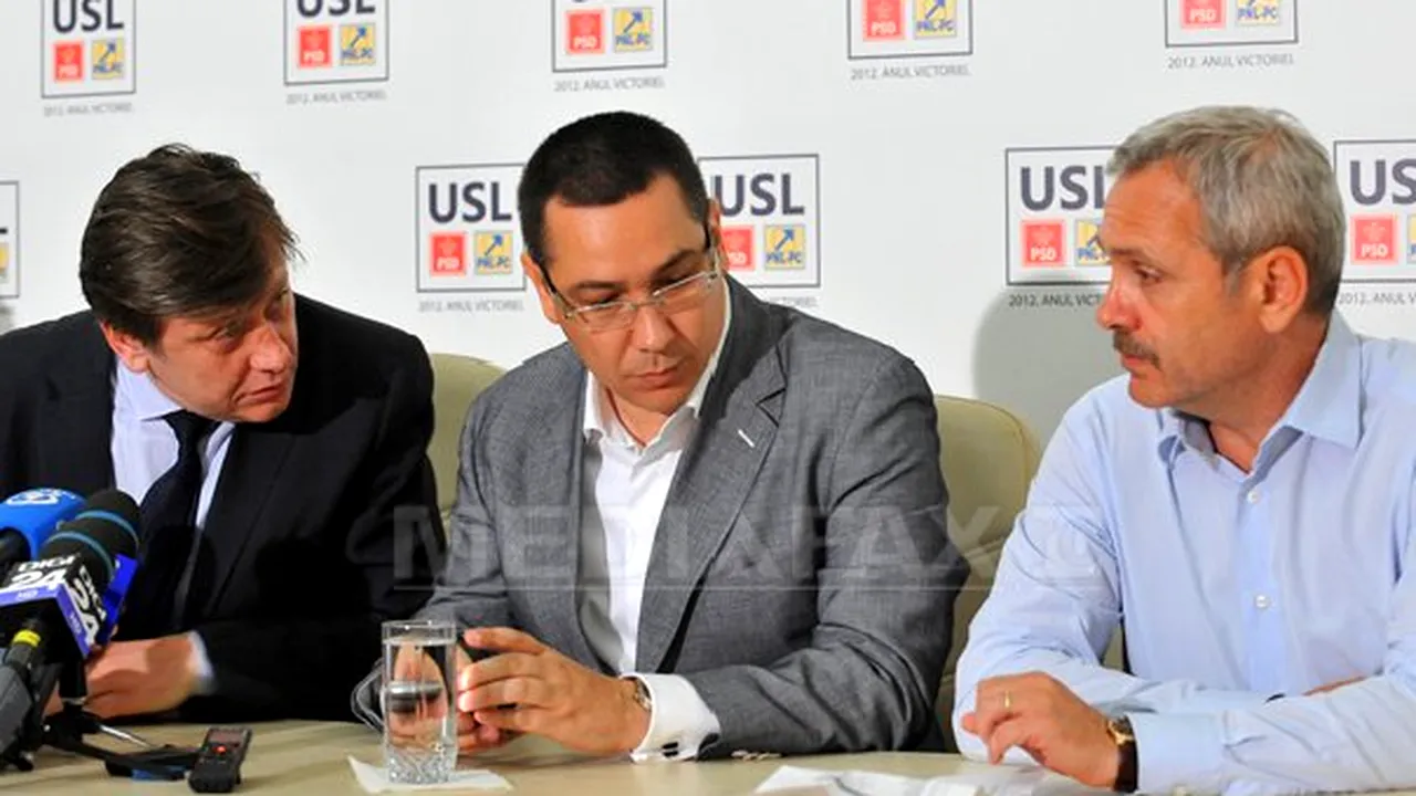Ponta, Antonescu şi Dragnea s-au ironizat reciproc în ziua finalizării listelor de candidaţi: 