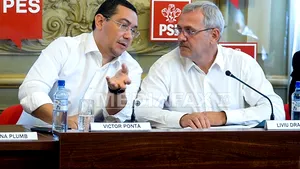 Ponta, înaintea şedinţei PSD: Avem o rectificare bugetară pozitivă. Dragnea: Am văzut o oarecare stare de nervozitate - FOTO