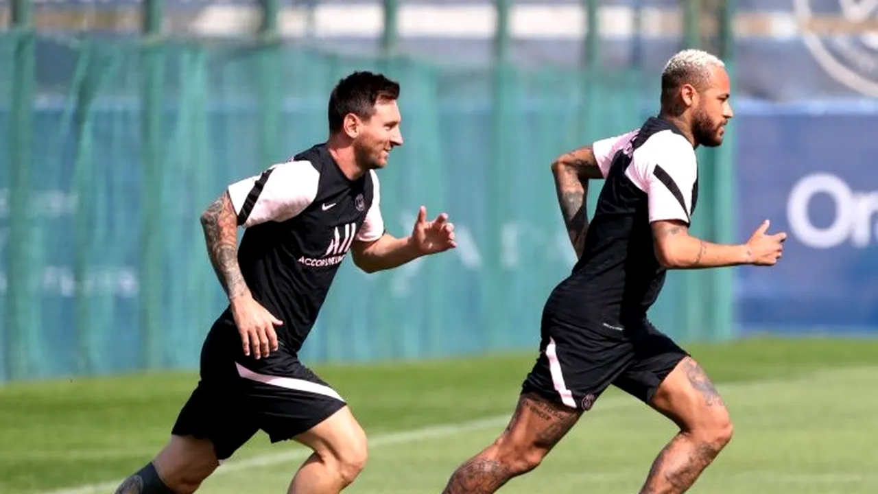 PSG merge în turneu. Messi, Neymar şi Mbappé se vor antrena în Qatar 