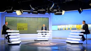 Finalul confruntării Iohannis-Ponta: Premierul, anunţat că rămâne în platou, Iohannis a obiectat