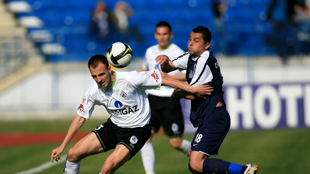Politehnica Iaşi - Gaz Metan Mediaş, scor 1-1, în Liga I