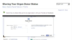Donarea de organe, noua cauză susţinută de Facebook