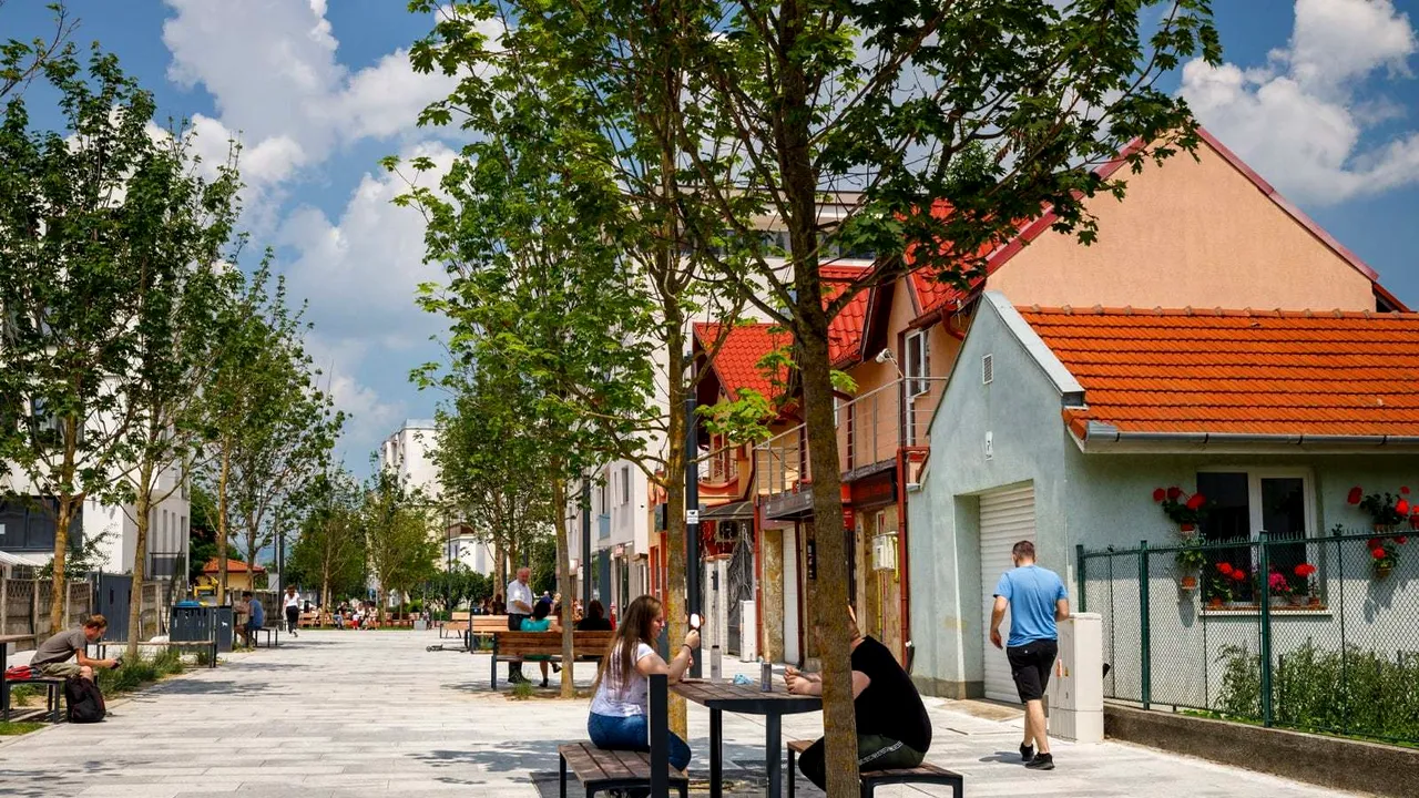 GALERIE FOTO. Prima stradă smart din România a fost finalizată. Unde se găseşte