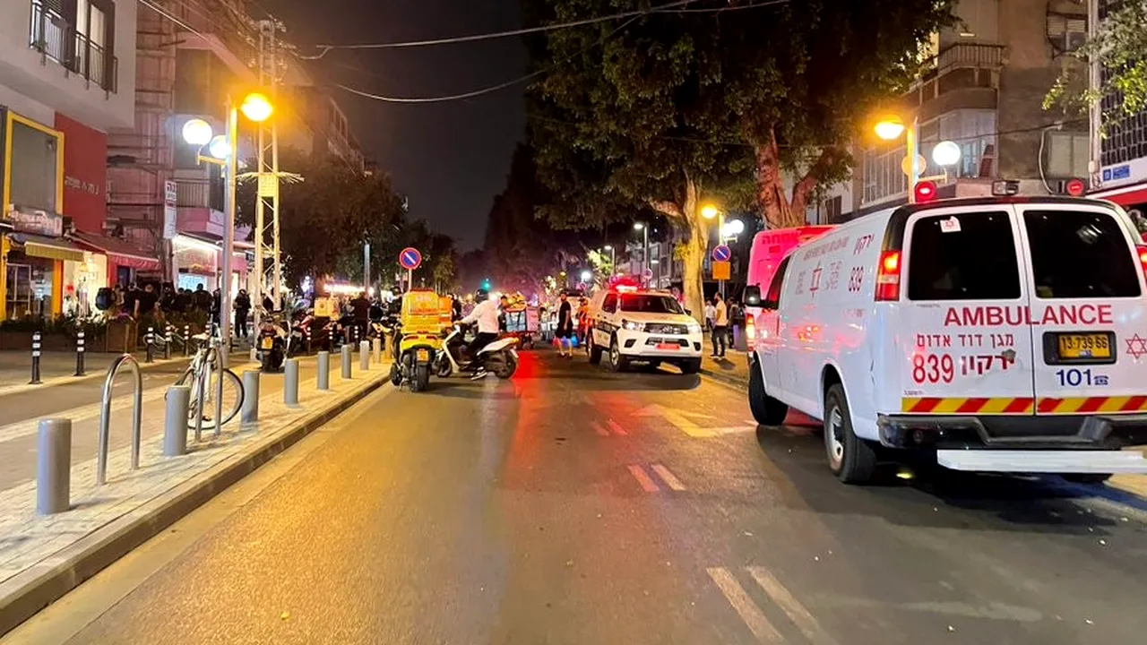 Un turist a fost ucis şi alte şapte personae au fost rănite într-un atac cu maşină în Tel Aviv