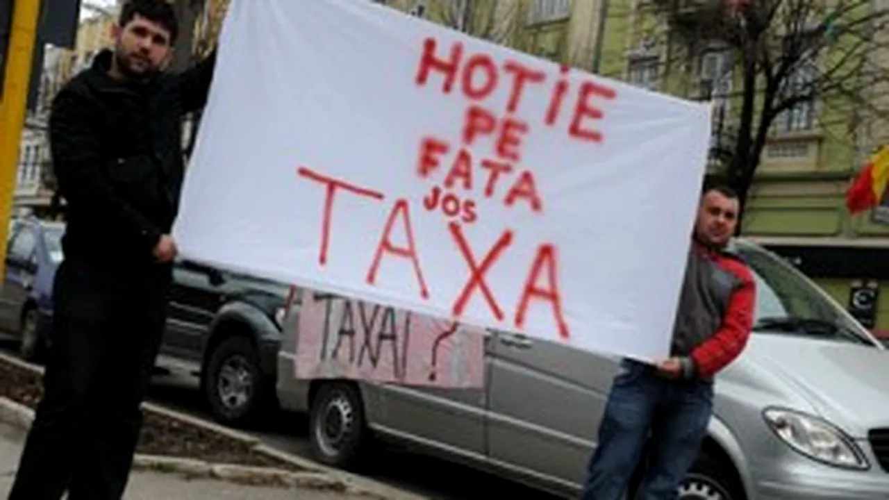 Romanian Drivers In Countrywide Protest Against Car Tax