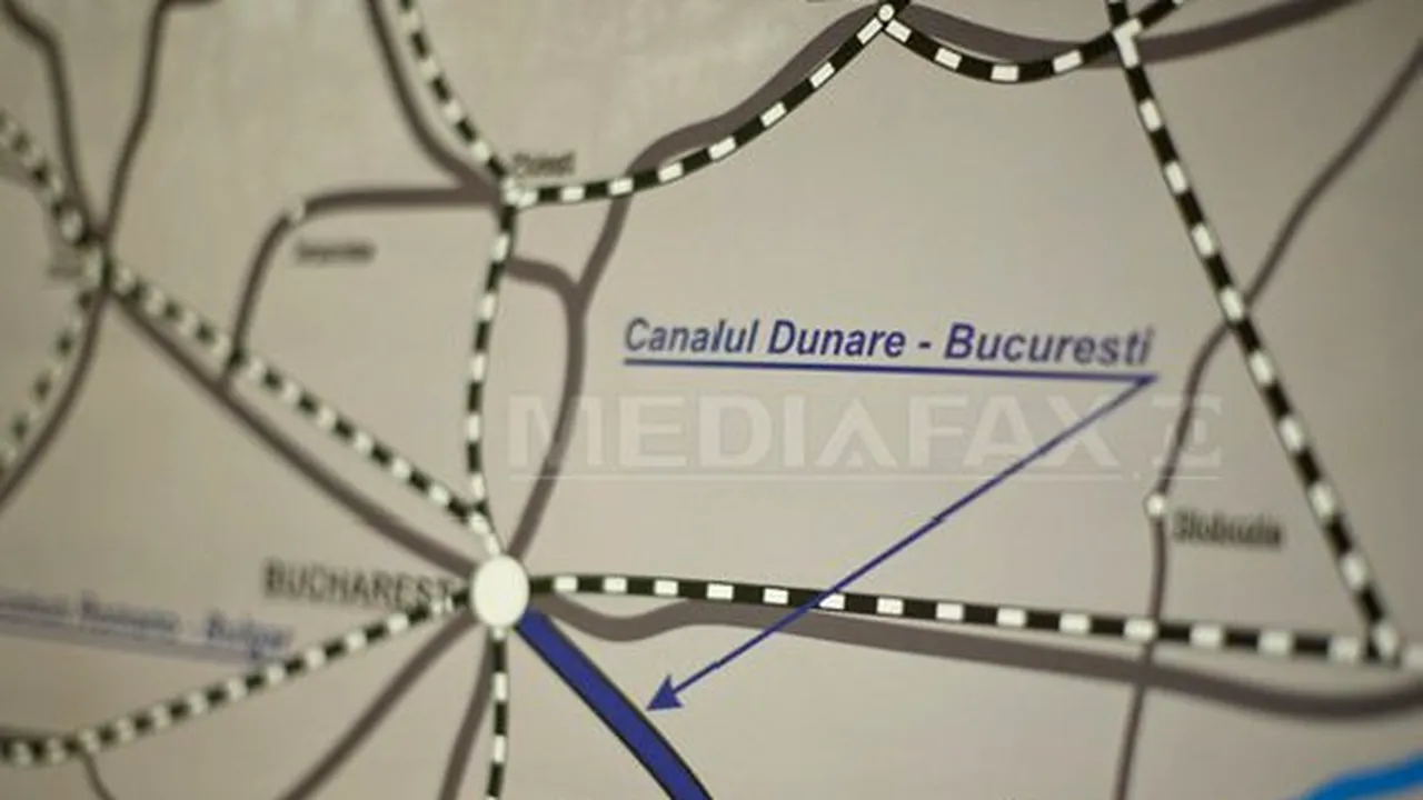 Celebrul Canal Bucureşti-Dunăre este iar în atenţia autorităţilor. Visul neîndeplinit al lui Ceauşescu, subiectul unei licitaţii publice