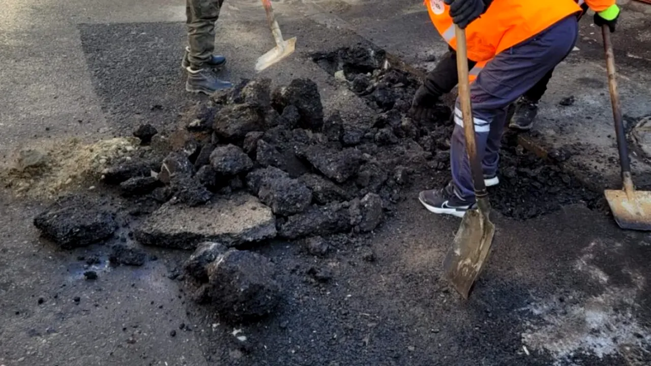 Infrastructură S5 a realizat mai multe intervenţii pe străzile din Ferentari (P)