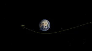 Un asteroid ne-a ocolit „la mustaţă”, fără ca astronomii să prindă de veste. A trecut la mai puţin de 3.000 de km de Pământ