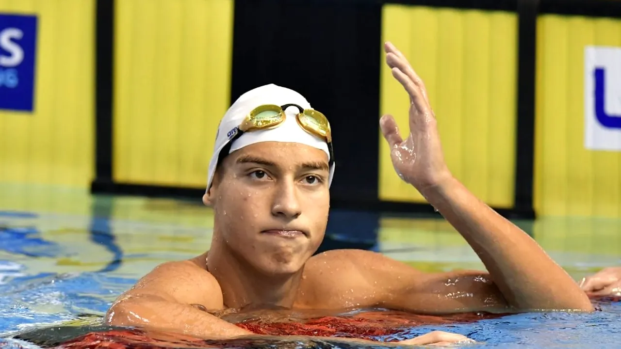 Vlad Stancu s-a oprit în serii în proba de 400 m liber la Campionatele Mondiale de la Doha