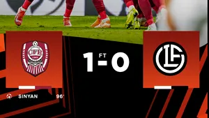 CFR Cluj-Lugano 1-0, în a doua manşă din turul doi Europa League. Clujenii se califică în turul trei / U Cluj a fost eliminată