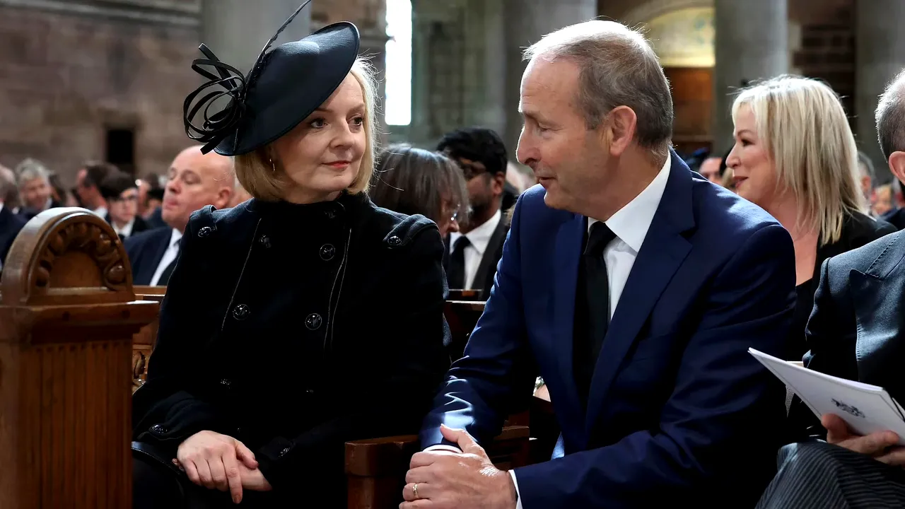 Întâlnirea lui Liz Truss cu premierul irlandez ridică speranţe că discuţiile cu UE vor fi reluate