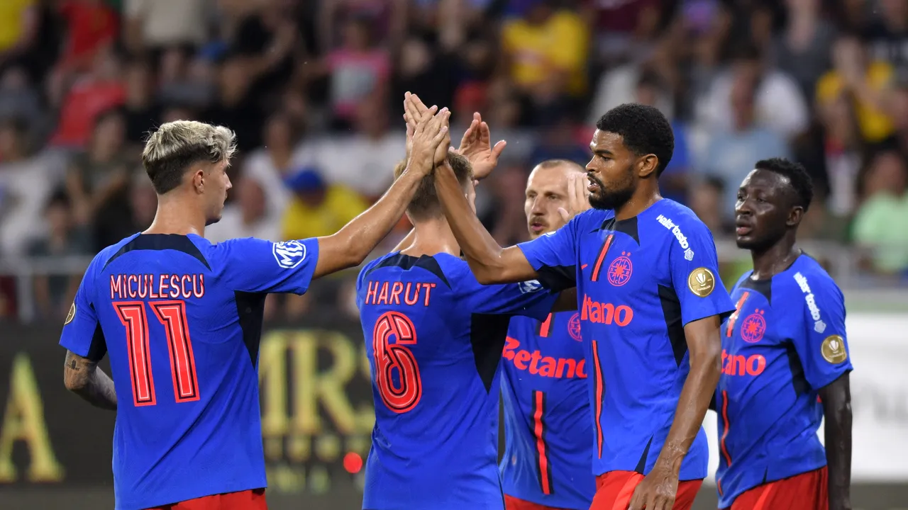 FCSB s-a distrat cu adversarii şi la returul cu Virtus: 11-1 la general