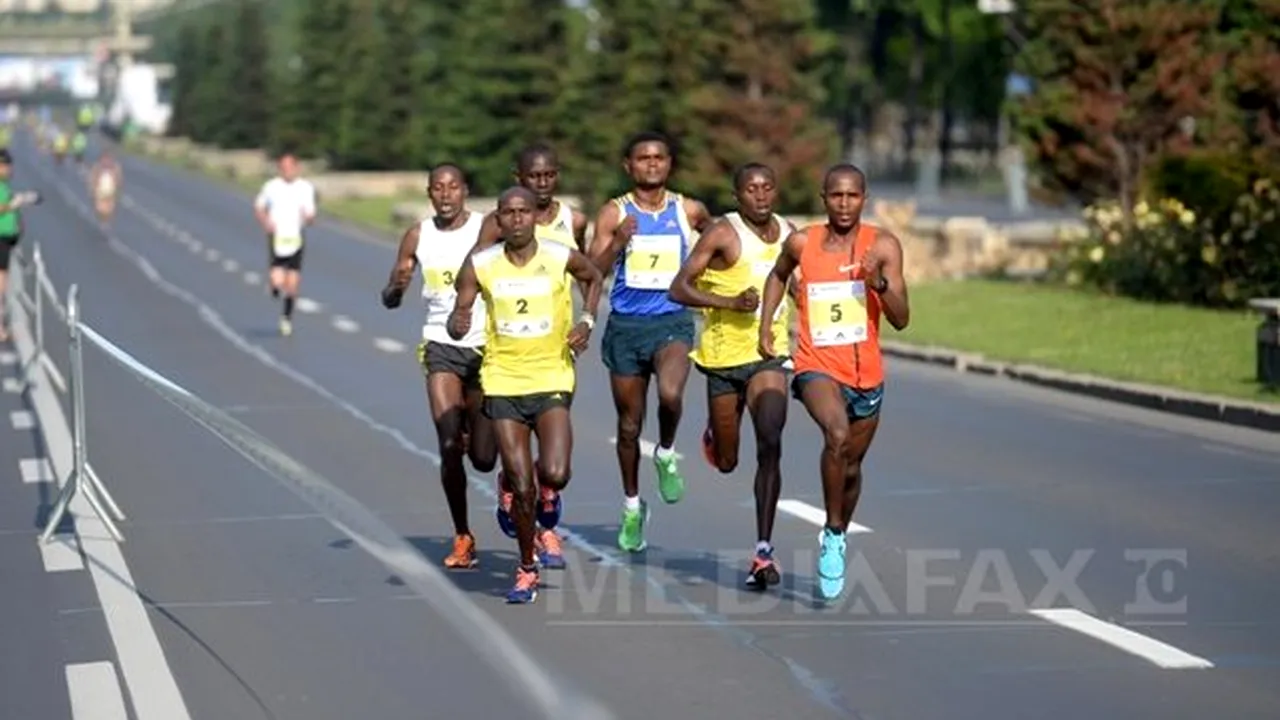 Kenyanul Maru David Kwemoi a stabilit recordul competiţiei la Semimaratonul Internaţional Bucureşti