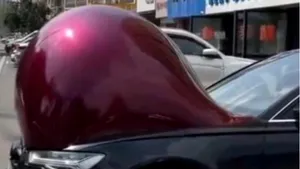 Cazul ciudat al maşinilor „însărcinate” din China: automobilele fac burtă din pricina căldurii