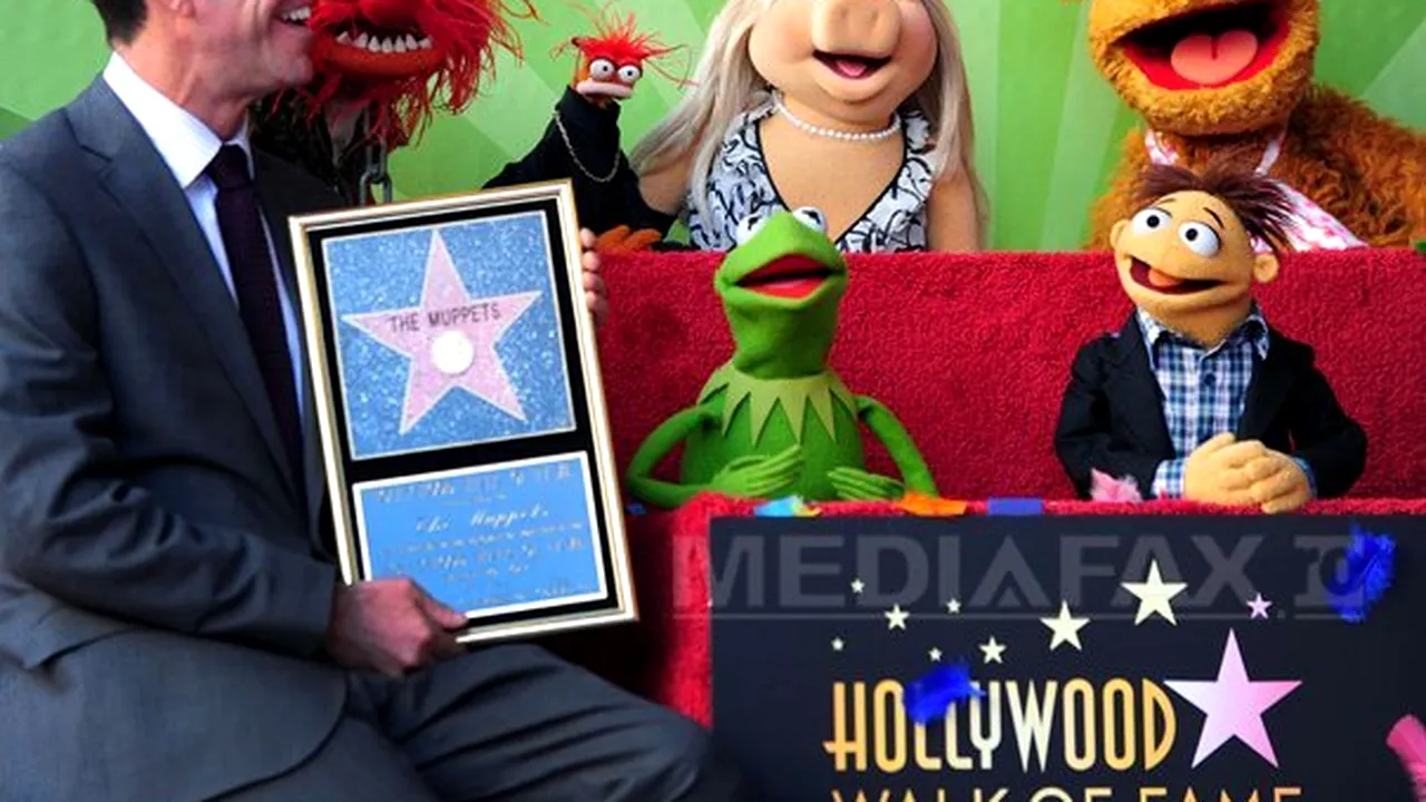 Păpuşile Muppets au primit o stea pe Walk of Fame din Hollywood - FOTO