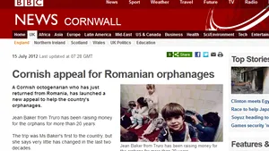 O octogenară britanică strânge bani pentru orfelinatele din România: 