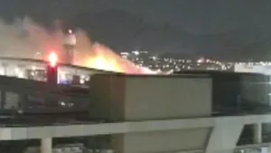 Un nou incident. Un avion a luat foc pe aeroportul din Busan, Coreea de Sud
