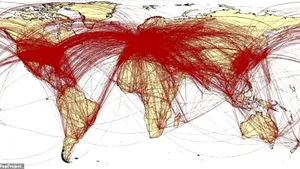 Cum a ajuns o hartă greşită despre răspândirea coronavirusului să facă înconjurul lumii