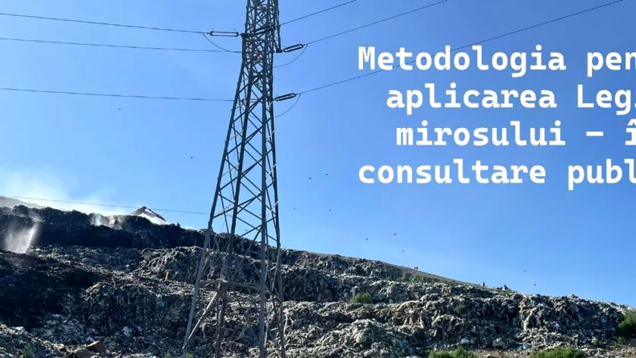 Metodologia de aplicare a Legii mirosului, lansată în dezbatere de Ministerul Mediului