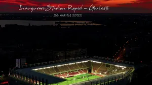Aşteptarea suporterilor Rapidului s-a încheiat. Sâmbătă se inaugurează noul Stadion „Valentin Stănescu” din Giuleşti