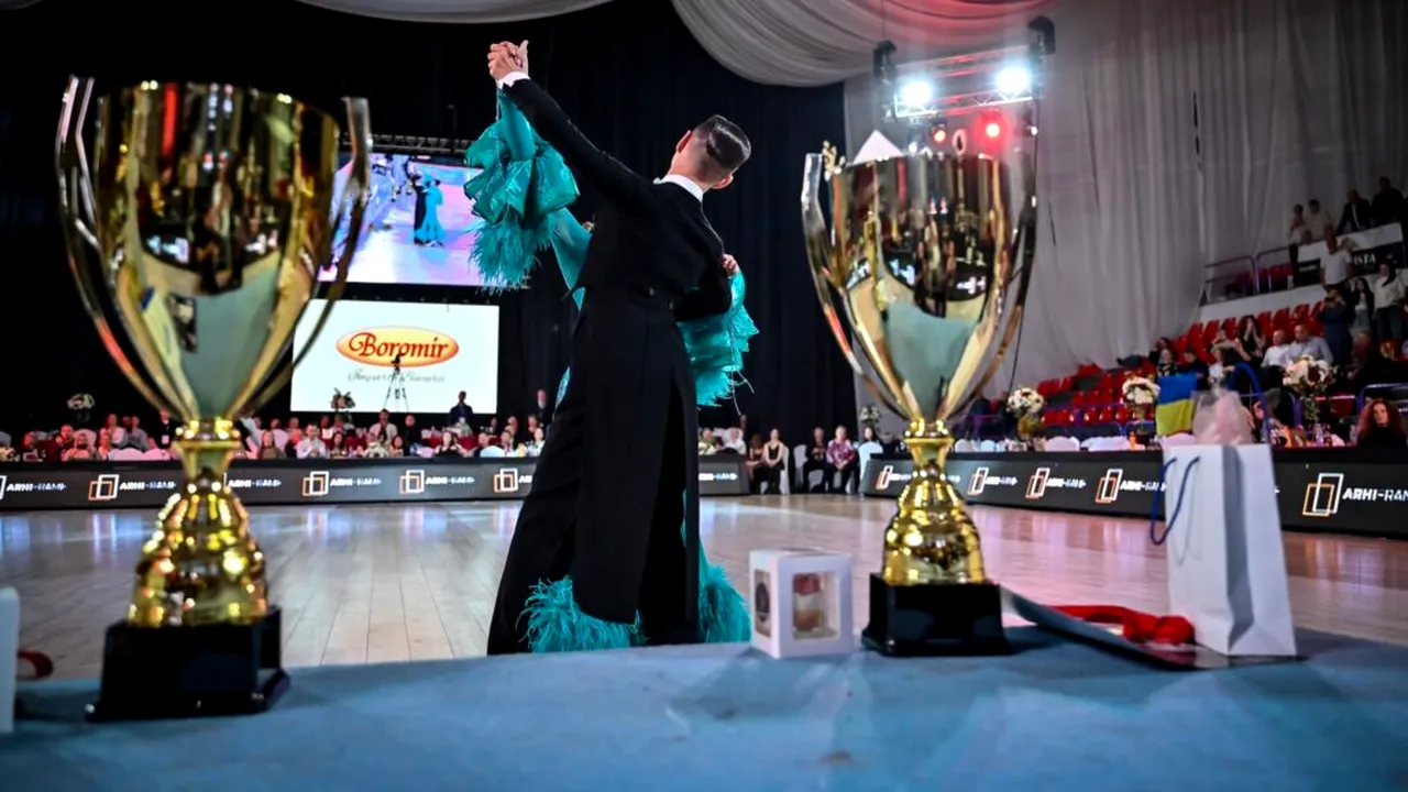 Transylvanian Grand Prix Sibiu: Competiție internațională de dans sportiv, cu 2000 de participanți