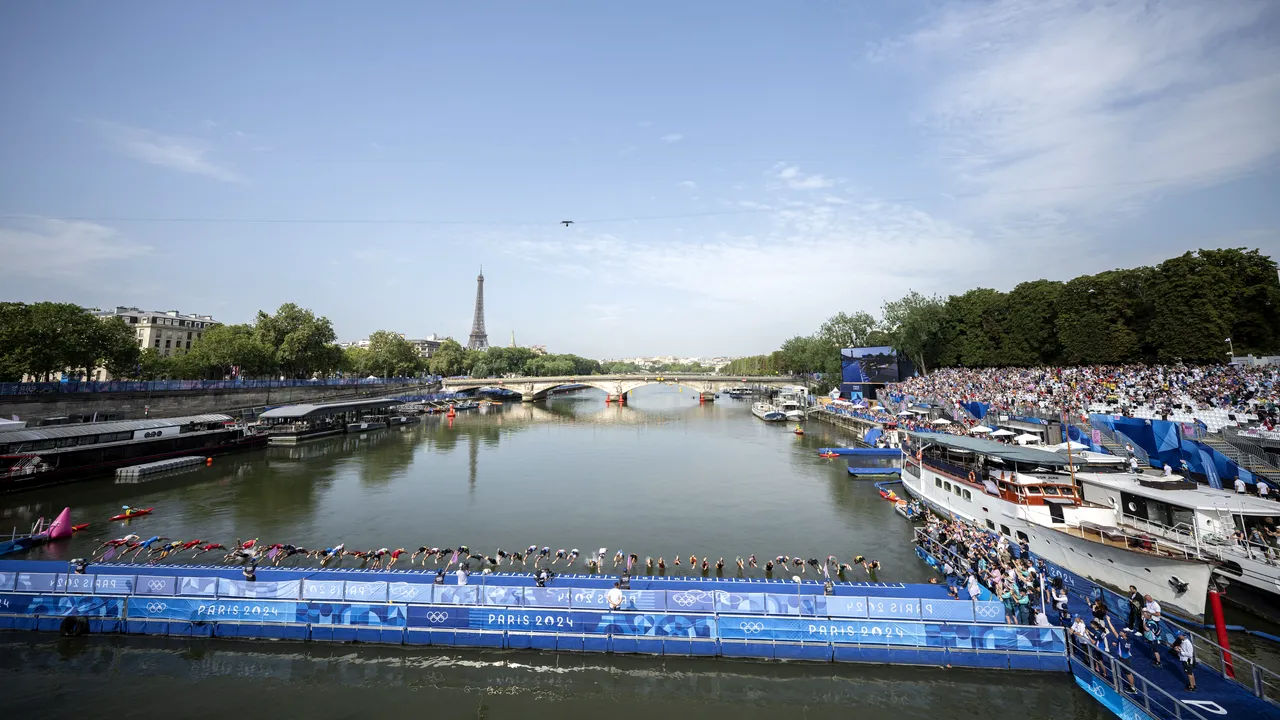 Antrenament de triatlon anulat din cauza poluării Senei