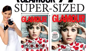 Revista GLAMOUR de martie într-un format mai mare 