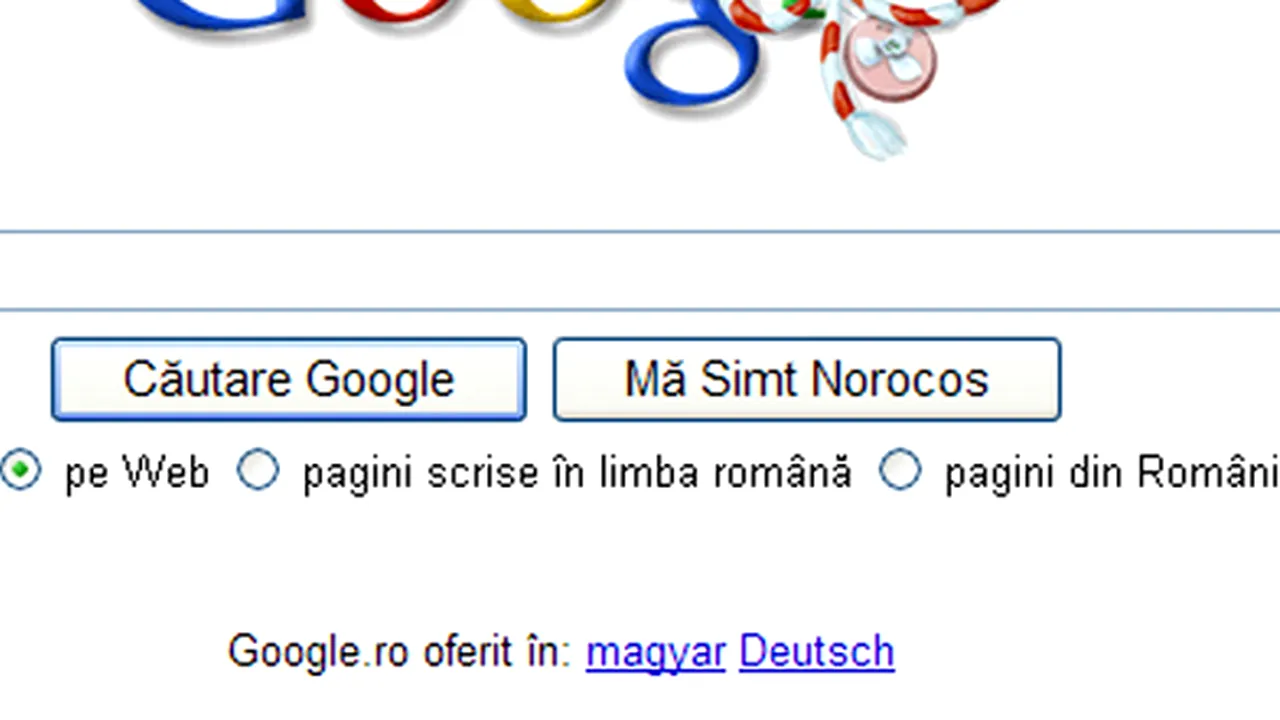 Logo Google dedicat Mărţişorului
