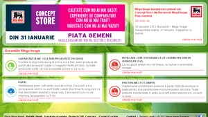 Mega Image deschide un nou concept de magazin în Capitală, cu o suprafaţă de 1.600 metri pătraţi