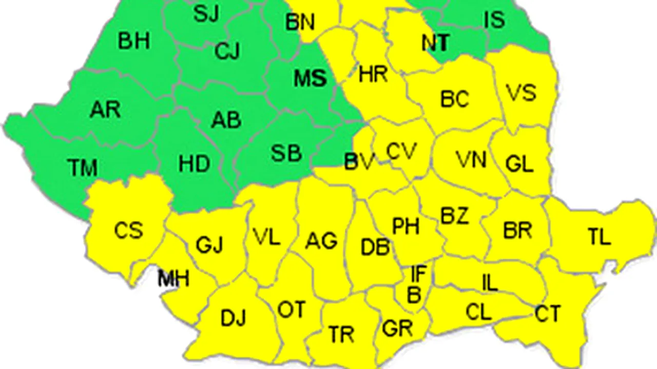 Code Yellow Warning Of Snow, Blizzards In Romania Tuesday-Thursday