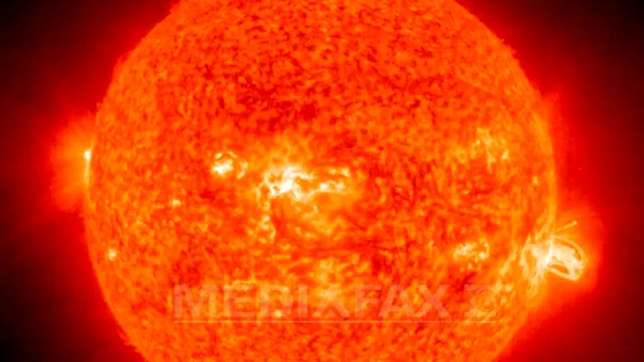 Terra, afectată de cea mai puternică erupţie solară înregistrată în ultimii şapte ani