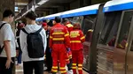 Tânăr de 20 de ani, lovit de metrou. Ar fi încercat să se sinucidă