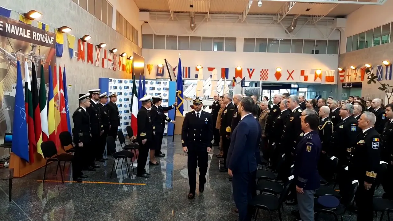 România a preluat comanda NATO asupra grupării navale de luptă contra minelor SNMCMG-2