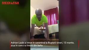 Străin în ţara ta I Carantină la Buşteni. Episodul 8 - “Fac exerciţii fizice, chiar dacă nu am spaţiu”  