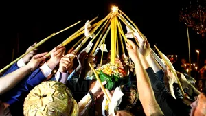 Circa 2.000 de persoane au participat la slujba de Înviere de la Catedrala Mitropolitană din Iaşi