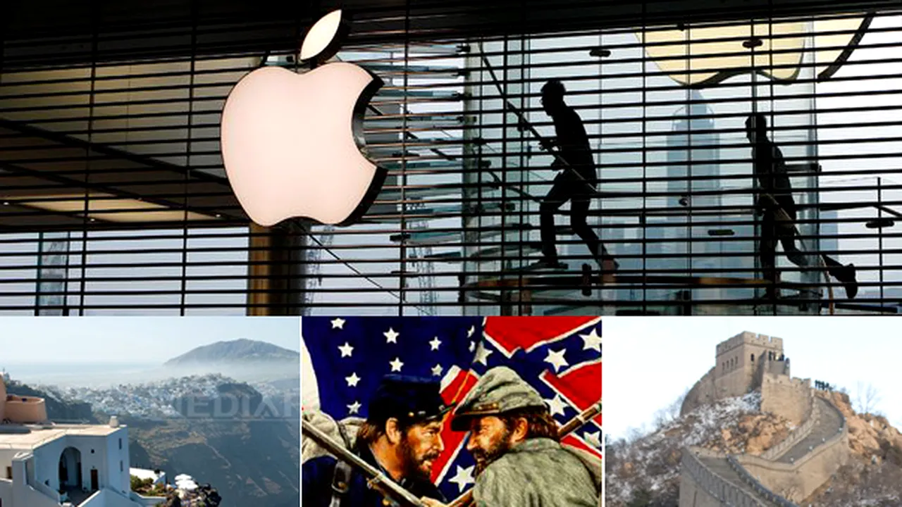 Apple costă mai mult decât Grecia, Războiul Civil din SUA sau Marele Zid Chinezesc