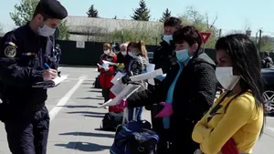 The flights with workers from Cluj to Germany continue