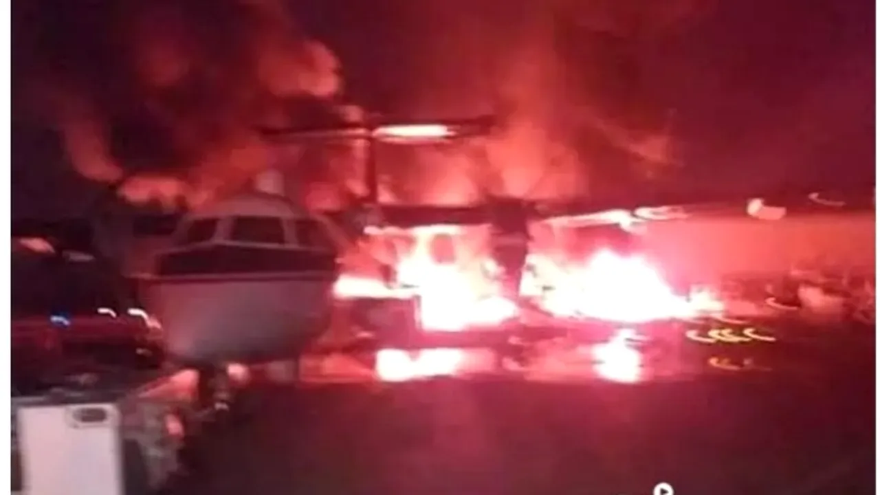 Un avion-cargo care transporta provizii umanitare s-a prăbuşit în sudul Somaliei