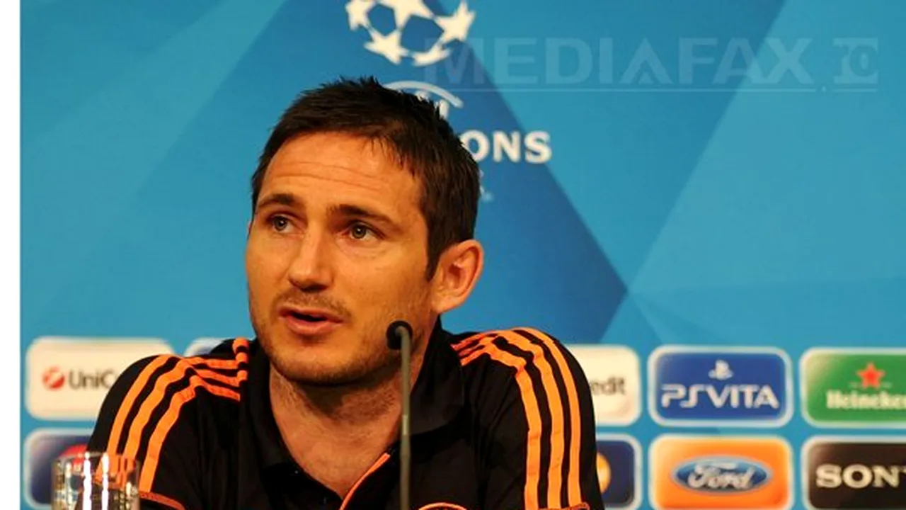 Frank Lampard nu va juca la turneul final al Campionatului European